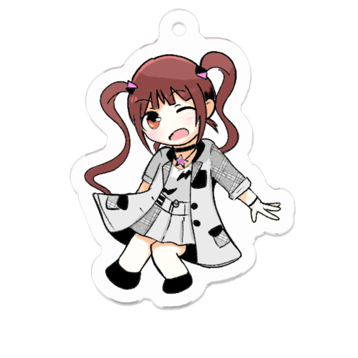 アクリルキーホルダー - 50 x 50 (mm)