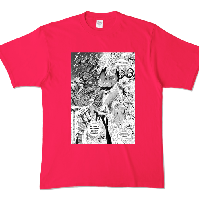 カラーTシャツ - XL - ホットピンク (濃色)