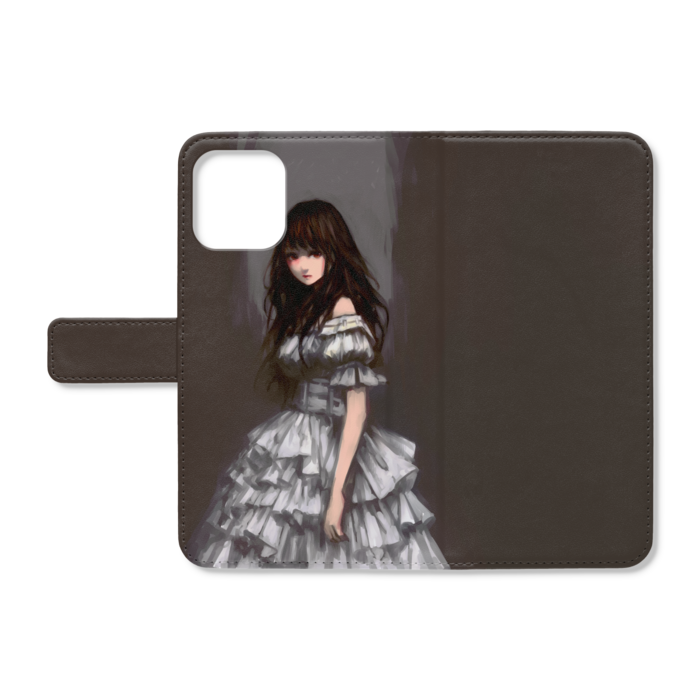 手帳型iPhoneケース - iPhone12 ProMax - ストラップ穴 なし