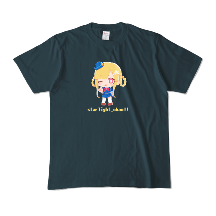 カラーTシャツ - M - デニム (濃色)