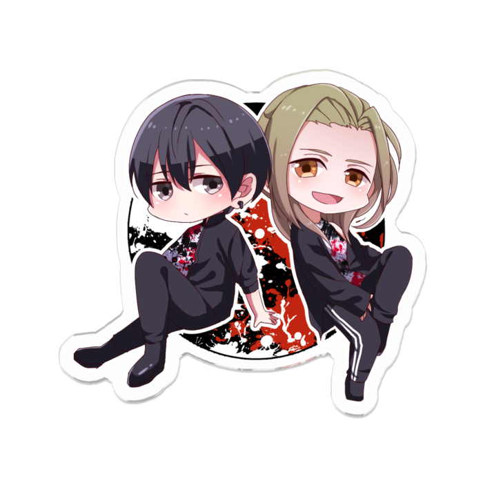 アクリルバッジ - 70 x 70 (mm)