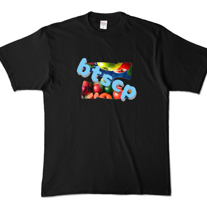カラーTシャツ - XL - ブラック (濃色)｜Colored T-Shirt - XL - Black (Dark)