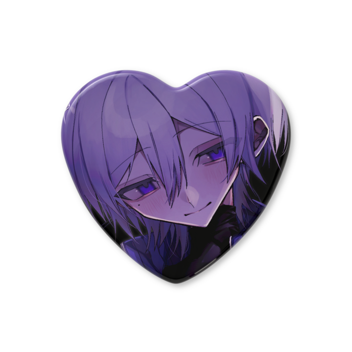 ガチ恋距離♡缶バッジ - 57 × 52.5mm