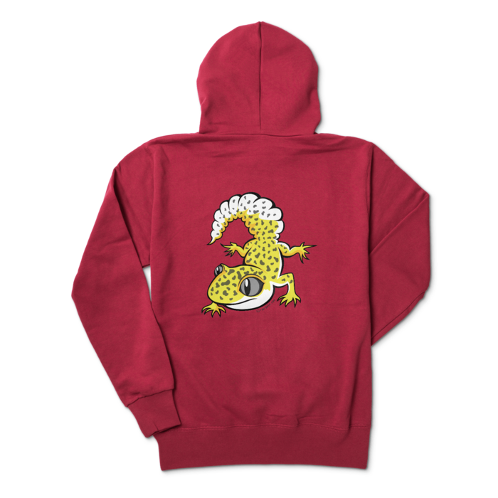 ジップパーカー - M - バーガンディ