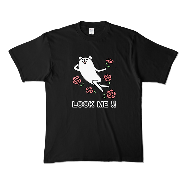 カラーTシャツ - XL - ブラック (濃色)