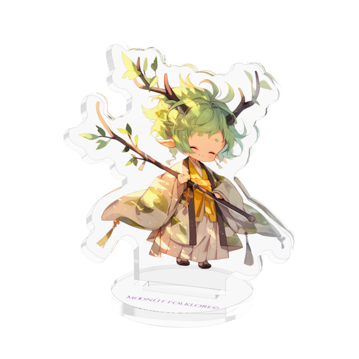 若葉②　アクリルフィギュア - 50x50mm