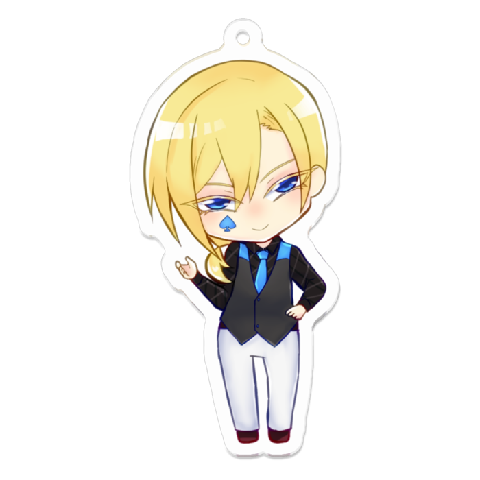 オット アクリルキーホルダー - 70 x 70 (mm)