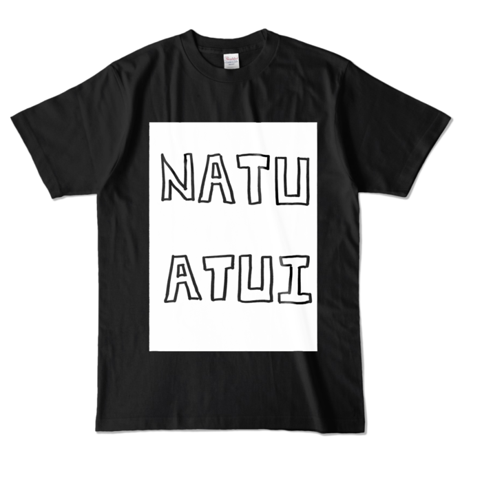 カラーTシャツ - L - ブラック (濃色)