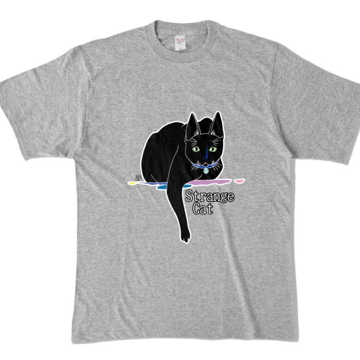 カラーTシャツ - XL - 杢グレー (濃色)