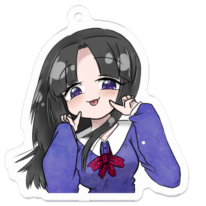 アクリルキーホルダー - 50 x 50 (mm)