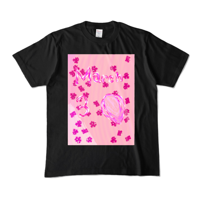 カラーTシャツ - M - ブラック (濃色)