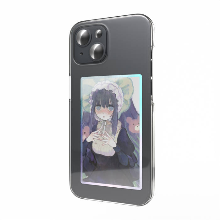 オーロラスマホステッカー - 縦