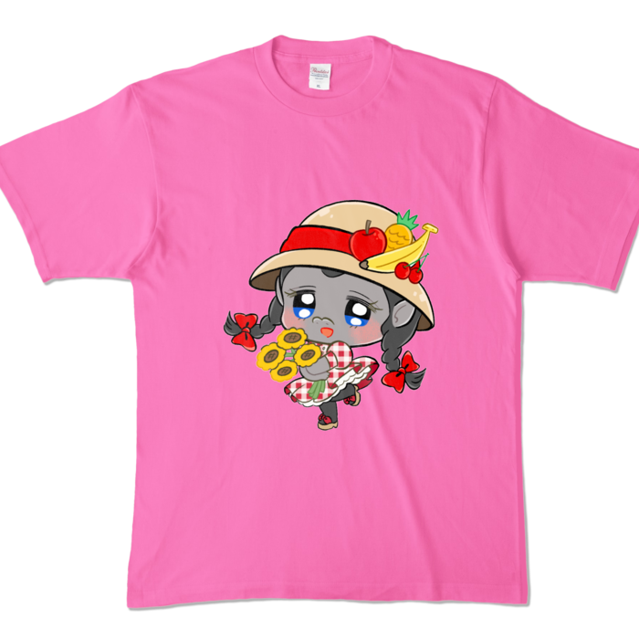 カラーTシャツ - XL - ピンク (濃色)