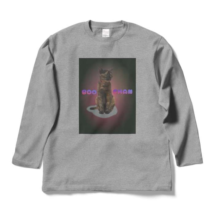 ロングスリーブTシャツ - L - 杢グレー