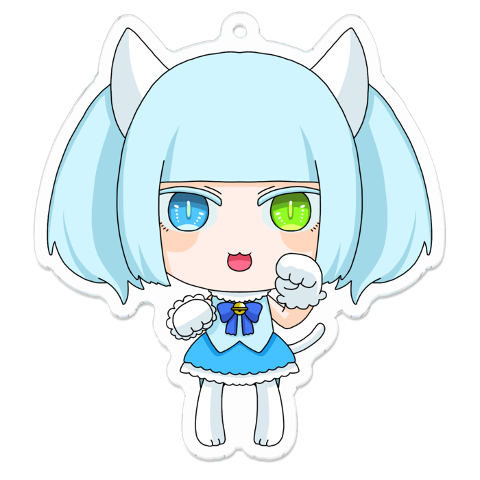 アクリルキーホルダー - 70 x 70 (mm)