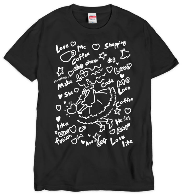 Tシャツ（シルクスクリーン印刷） - XL - 1色