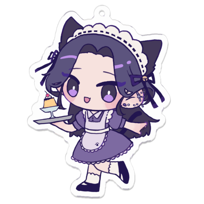 アクリルキーホルダー - 70 x 70 (mm)