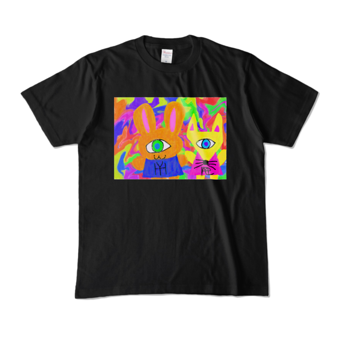 カラーTシャツ - M - ブラック (濃色)