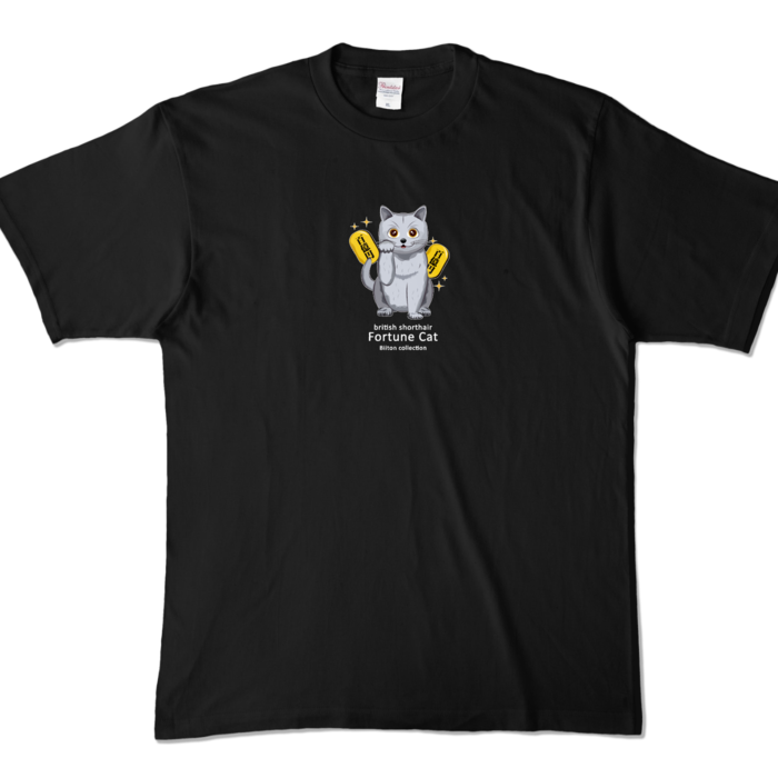 カラーTシャツ - XL - ブラック (濃色)