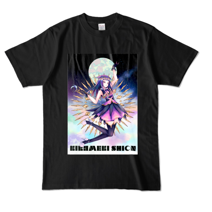 カラーTシャツ - L - ブラック (濃色)