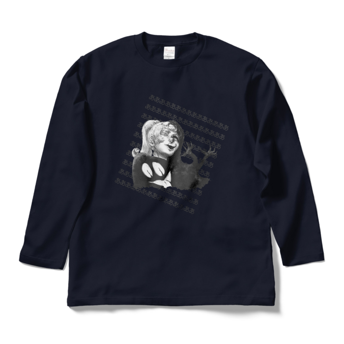 ロングスリーブTシャツ - L - ネイビー