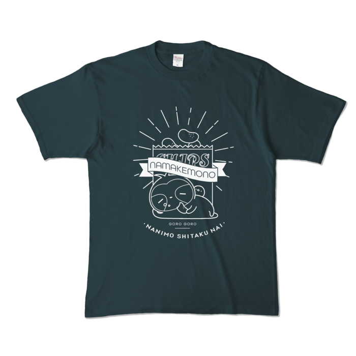 カラーTシャツ - XL - デニム (濃色)