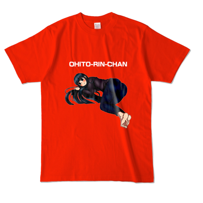 カラーTシャツ - L - レッド (濃色)
