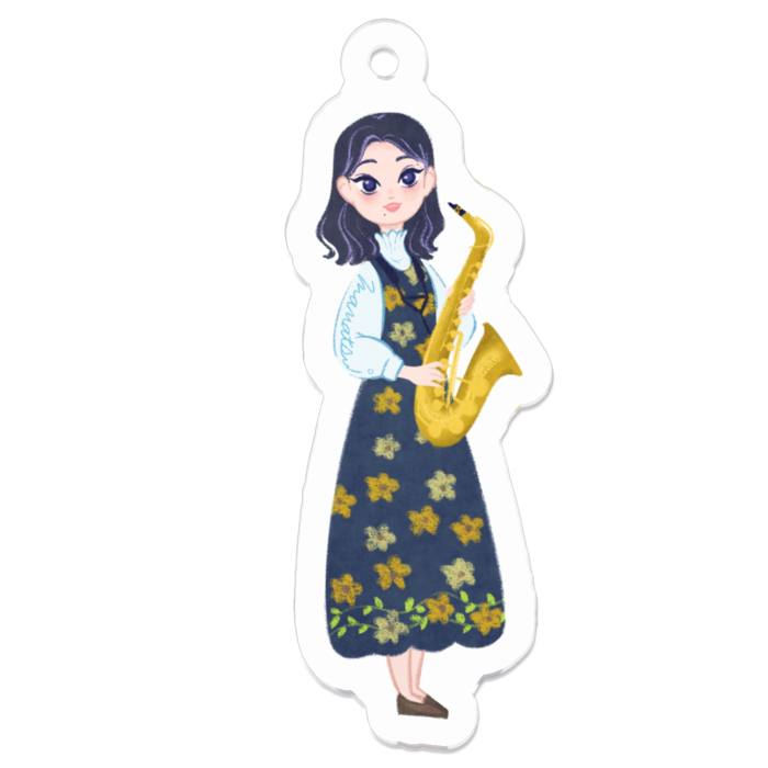アクリルキーホルダー - 50 x 50 (mm)