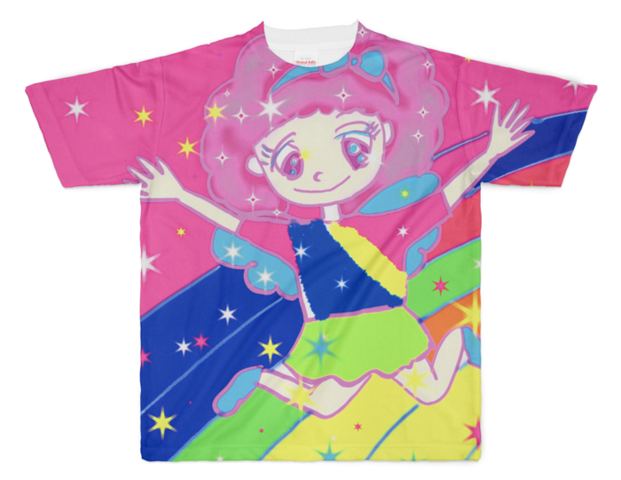 フルグラフィックTシャツ - XL - 正面印刷のみ