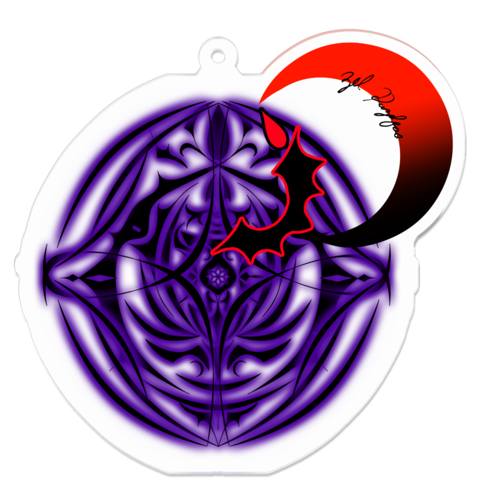 アクリルキーホルダー - 70 x 70 (mm)