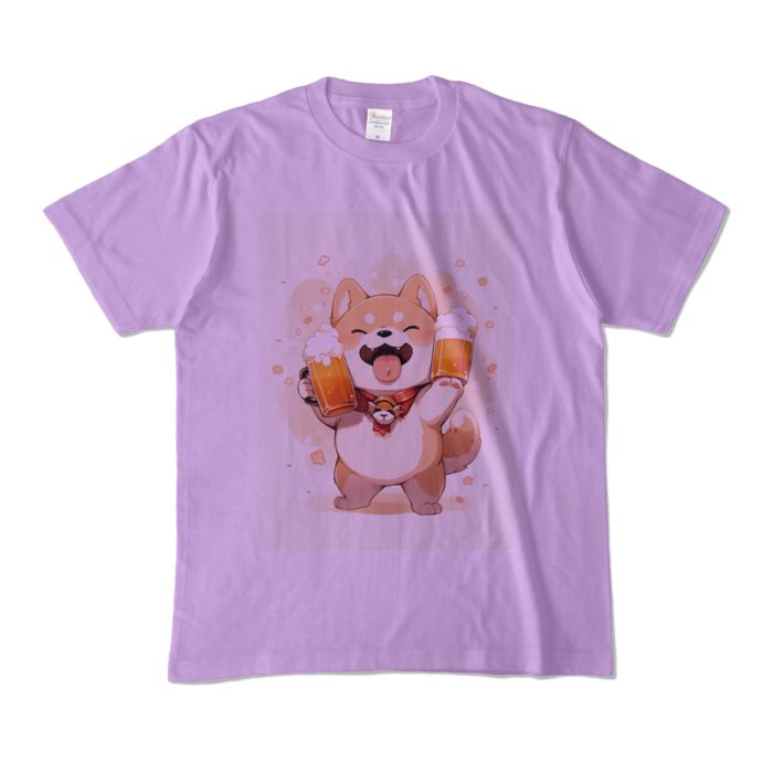 カラーTシャツ - M - ライトパープル (淡色)