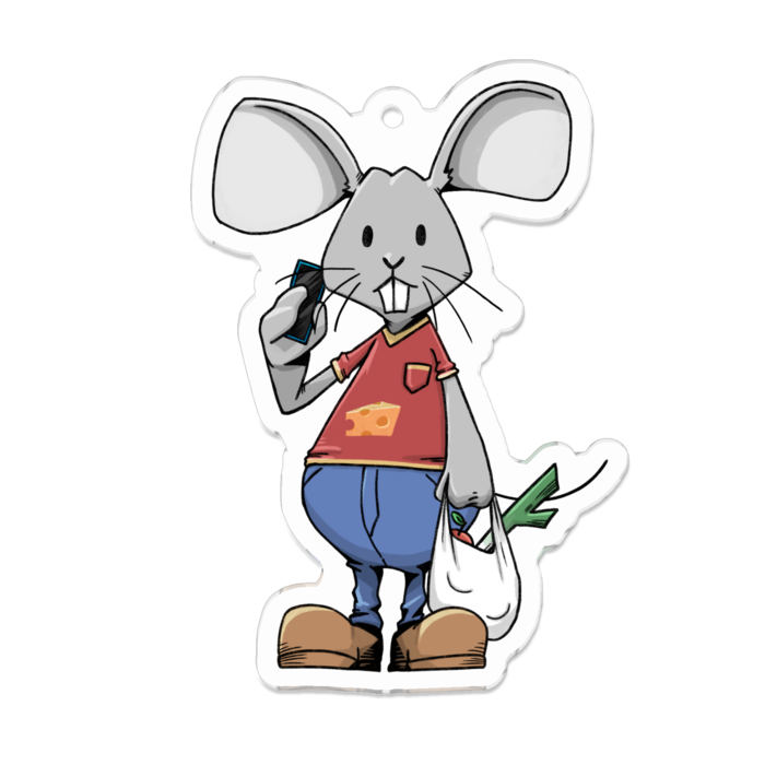 アクリルキーホルダー - 70 x 70 (mm)