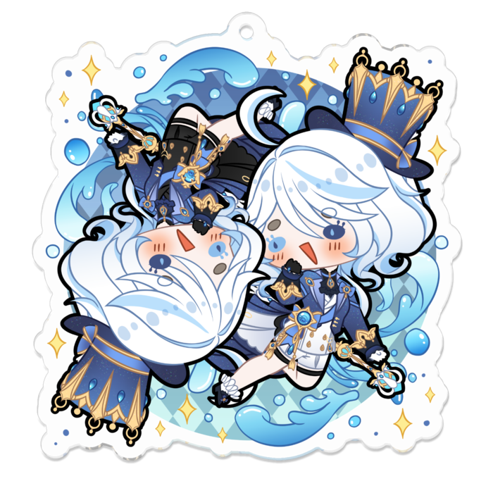 アクリルキーホルダー - 70 x 70 (mm)