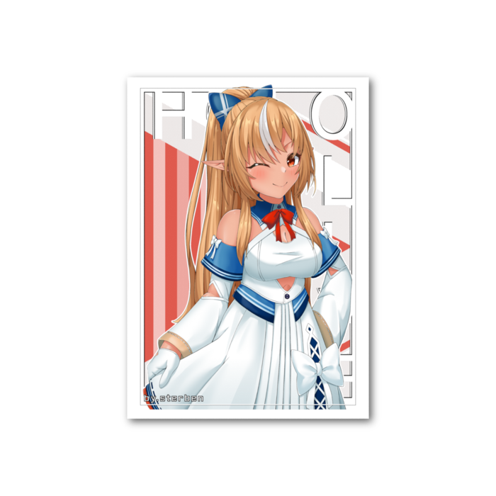 フォト風カード - 縦 - 両面 不知火フレア