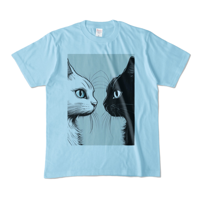 カラーTシャツ - M - ライトブルー (淡色)