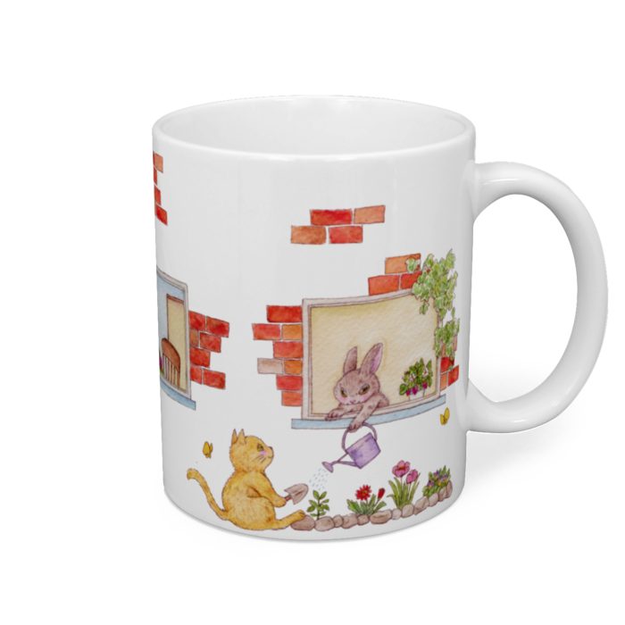 マグカップ - 直径 8 cm / 高さ 9.5 cm