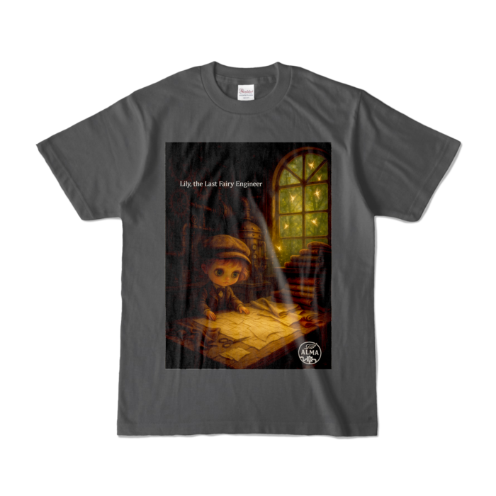 カラーTシャツ - S - チャコール (濃色)