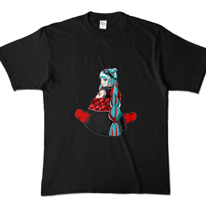 カラーTシャツ - XL - ブラック (濃色)