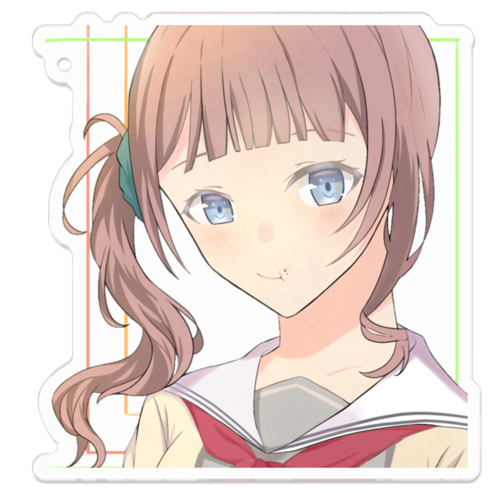 アクリルキーホルダー - 70 x 70 (mm)