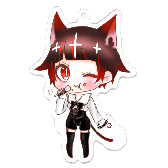 アクリルキーホルダー - 70 x 70 (mm)