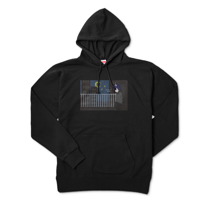 パーカー - XL - ブラック