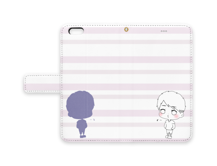 手帳型iPhoneケース - iPhone6 Plus - ストラップ穴 あり