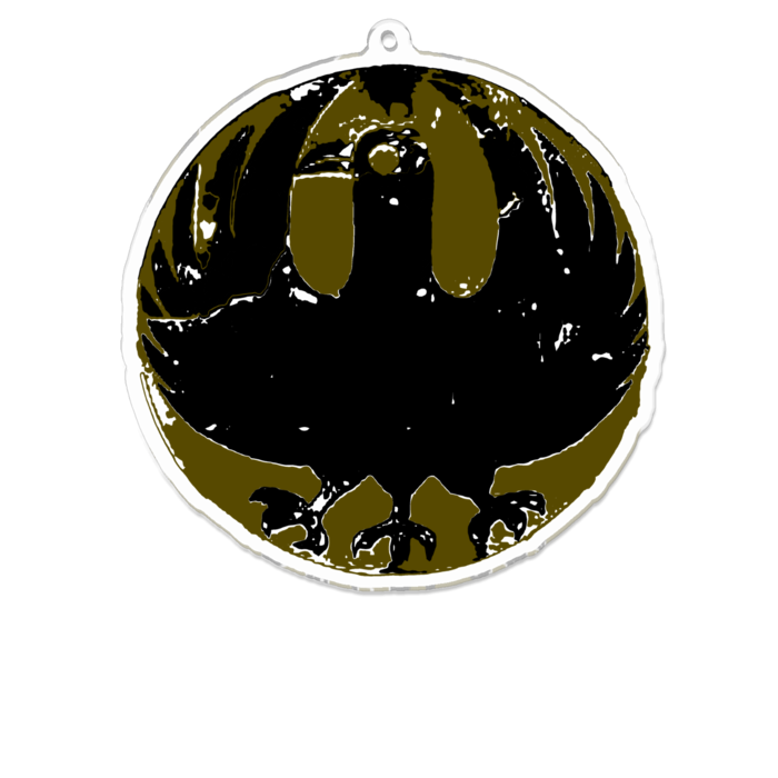 アクリルキーホルダー（コーティング） - 100 x 100 (mm)