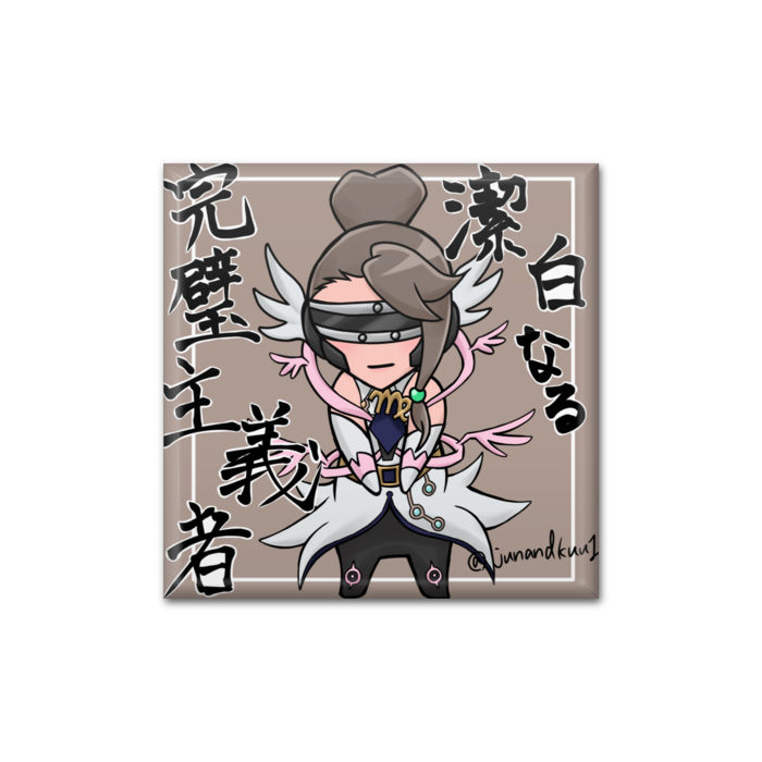 缶バッジ - 四角形40mm