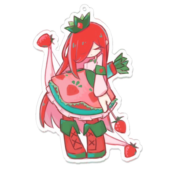 アクリルキーホルダー - 100 x 100 (mm)