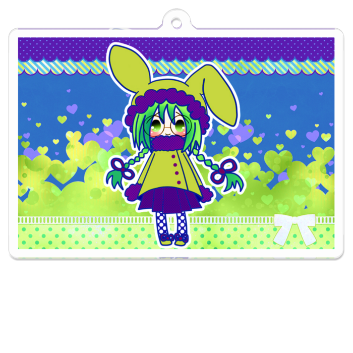 アクリルキーホルダー - 70 x 70 (mm)