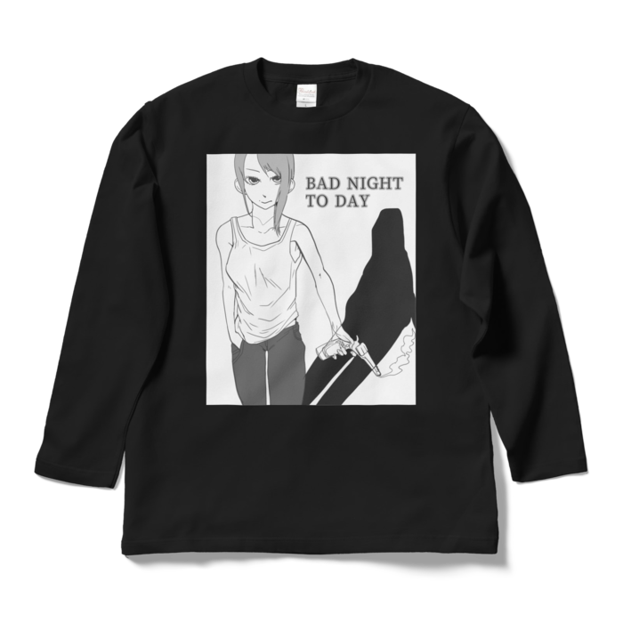 ロングスリーブTシャツ - L - ブラック