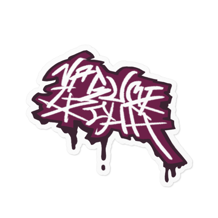 ステッカー - 100 x 100 (mm)