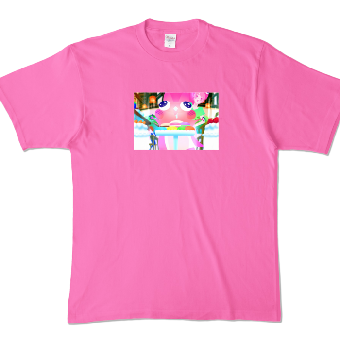 カラーTシャツ - XL - ピンク (濃色)