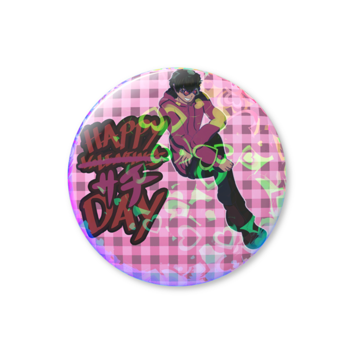 ホログラム缶バッジ - 56mm